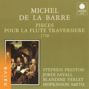 Affiche du document De La Barre: Pièces pour la flute traversière