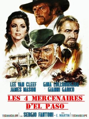 Affiche du document Les 4 mercenaires d'El Paso
