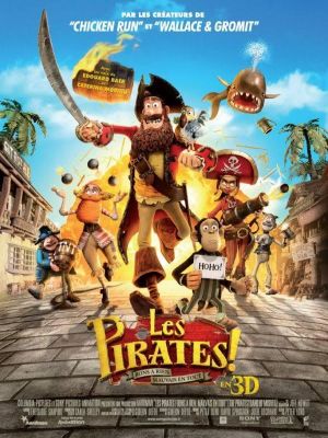 Affiche du document Les Pirates ! Bons à rien, mauvais en tout