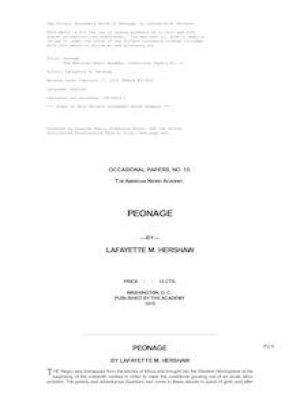 Affiche du document OCCASIONAL PAPERS