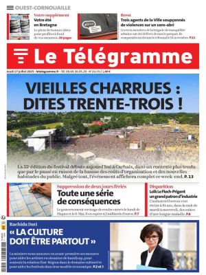 Affiche du document Le Télégramme (Ouest Cornouaille)